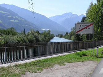 hydrografische Vermessung der Etsch 